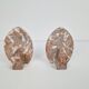 Vintage Art Deco Marble Bookends, France, 1930s, Set of 2