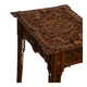 Console / Carved Side Table in Chippendale Style from the 20th Century with Storage