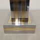 Hollywood Regency lamp base in brass by Roméo Rega, Italy circa 1970.