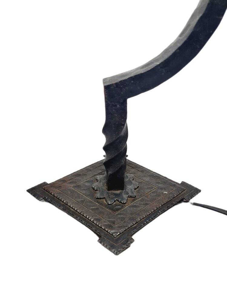 Art Deco bedside lamp, Poland, 1950s