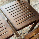 4 folding chairs 1960