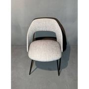 Pair of barrel chairs from the 1950s, in the style of Pierre Guariche.