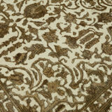 1970s 250 cm x 330 cm beige wool carpet