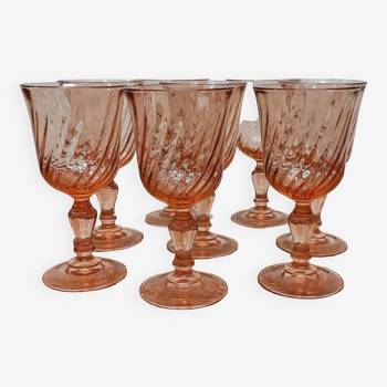 Rosaline Luminarc wine glasses