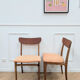 Set of 2 vintage chairs