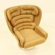 Elda chair by Joe Colombo for Comfort 1960