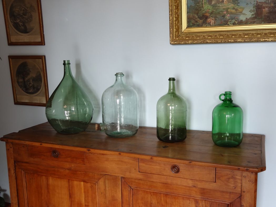 Green demijohn 15.5 l