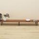 Danish teak sideboard in low architectural form, Scandinavian Modern design, 1970s
