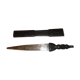 Tuareg knife with wooden case covered with leather 56 cm