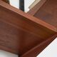 Modular shelving Kai Kristiansen, teak veneer, Danish design 1960s