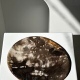 Dish in petrified wood