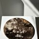 Dish in petrified wood