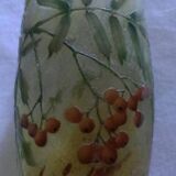 Vase feuilles et baies