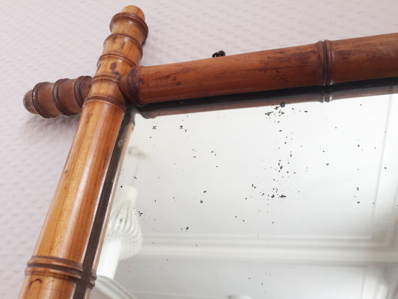 Mirror carved wood, 1950 - 42x50cm