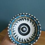 Candlestick holder signed André L'Helguen Keraluc Quimper