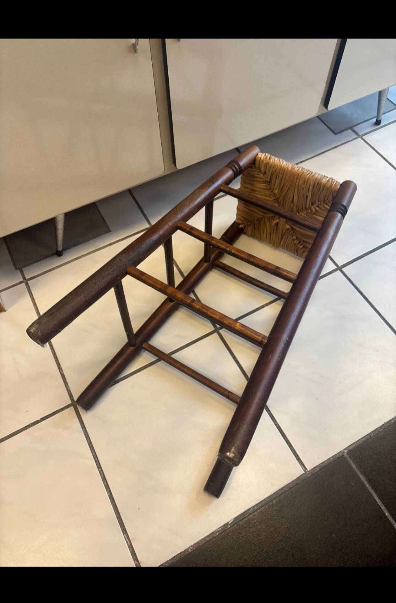 Old large stool