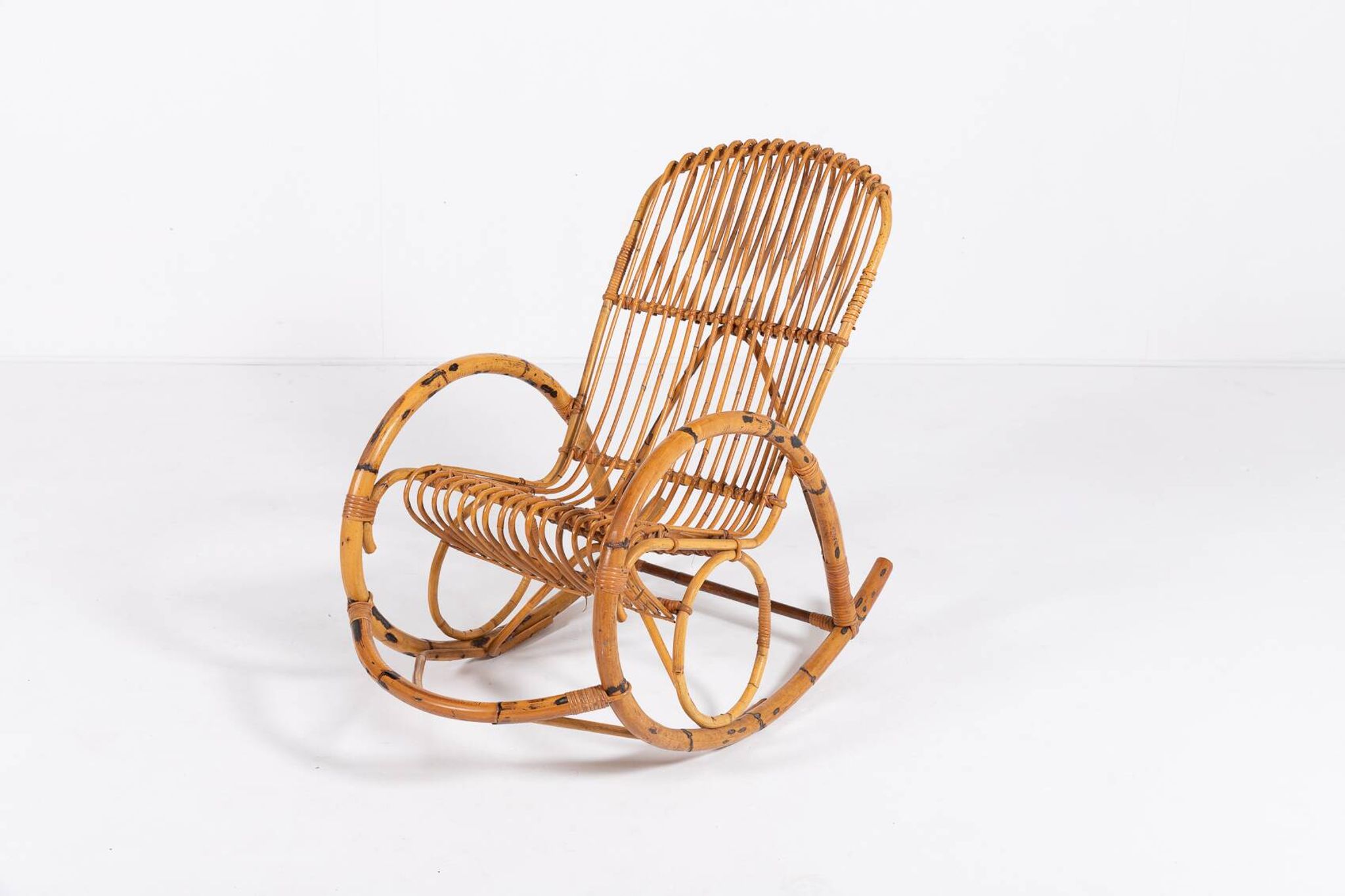 1960's Italian Rocking Chair