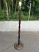 Vintage turned solid wood floor lamp from the 20th century.