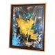 Abstract Geometric Contemporary Modern Oil Painting Relief
