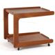 Danish design teak trolley - mid century modern