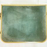 Ancien paire de chaises pliantes chaisor - métal & velours - vintage 60's 70's
