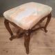 Pouf de style Louis XV  rocaille