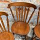 4 western chairs in beech wood