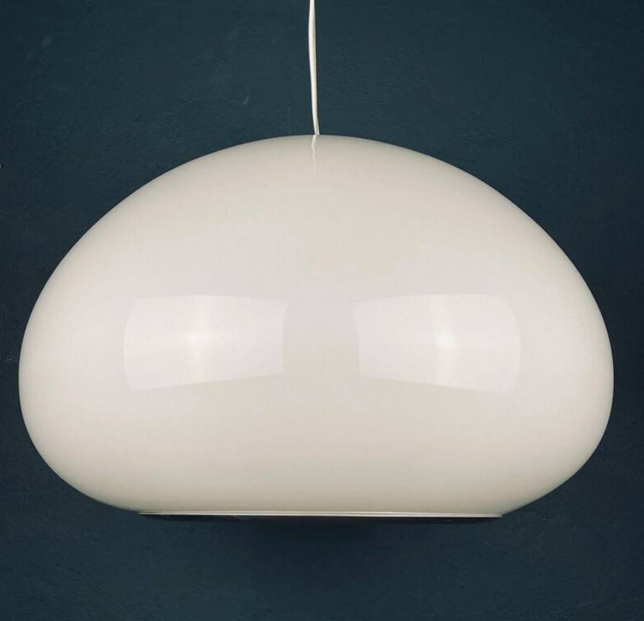 Black and White Pendant by Achille and Pier Giacomo Castiglioni for Flos, 1965