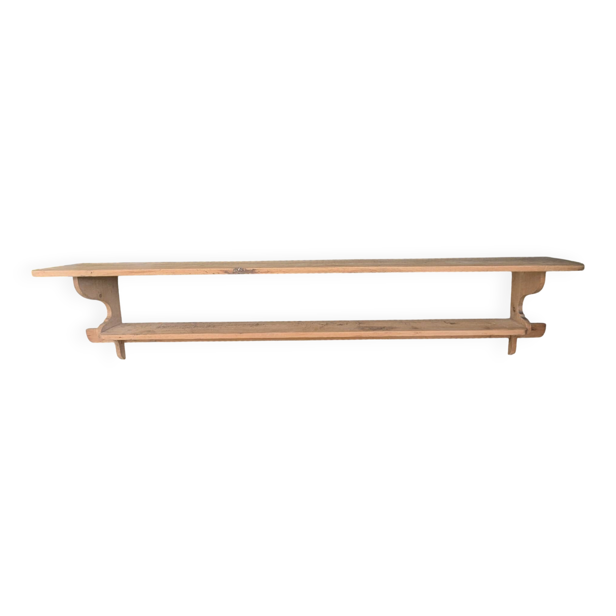 Ancienne Étagère Métier Bistro Cuisine Vaisselier Campagne 167 cm