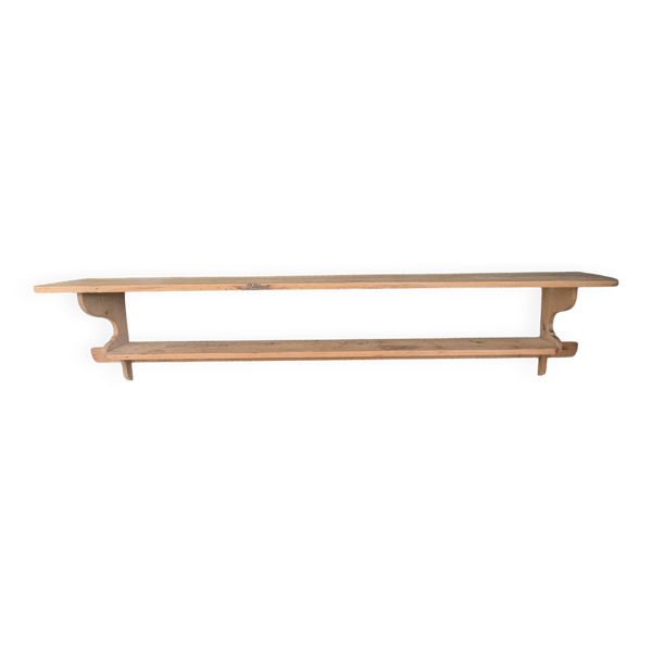 Ancienne Étagère Métier Bistro Cuisine Vaisselier Campagne 167 cm