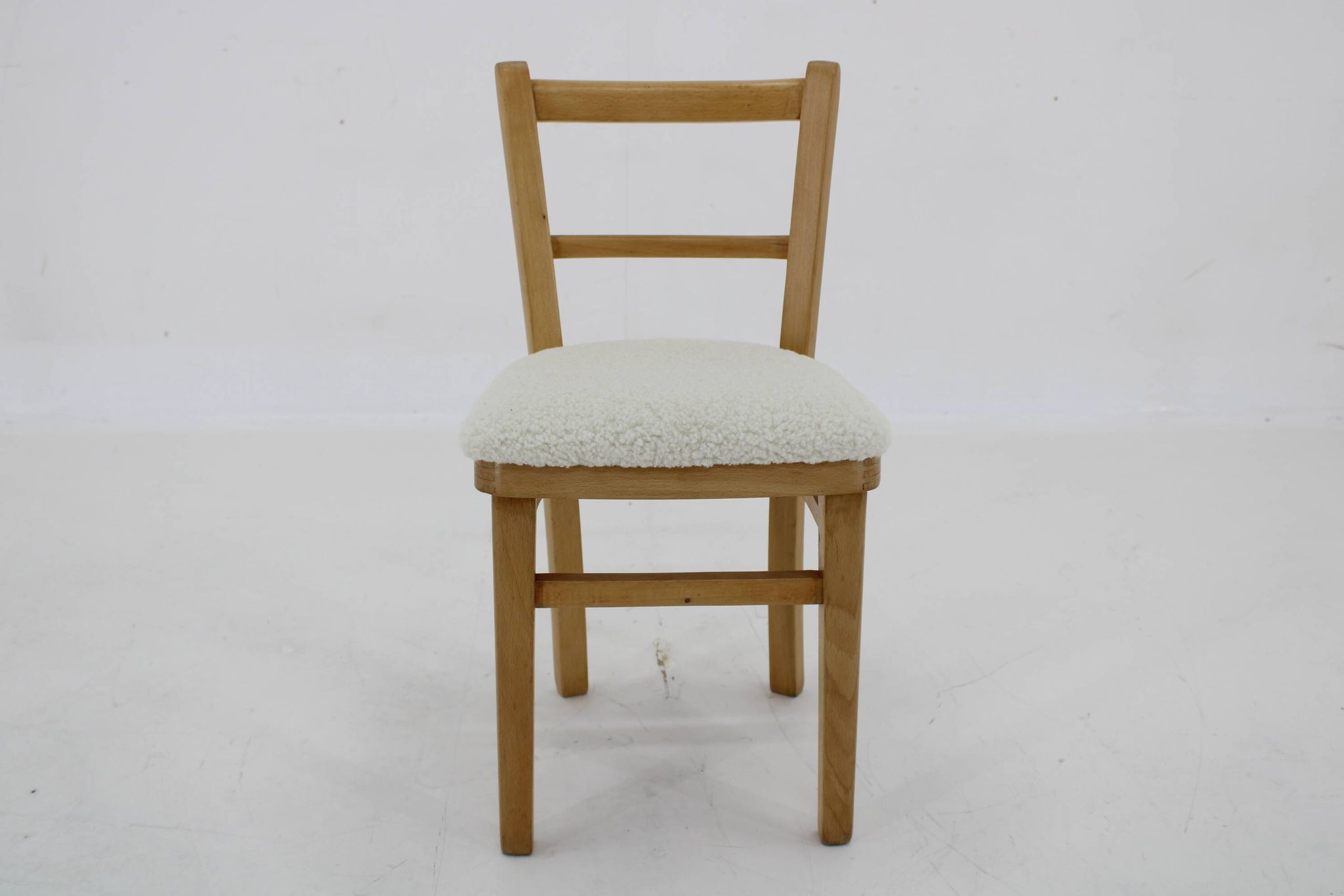 1970s Beech Children Chair ,Restored