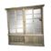 Bibliothèque en chêne porte coulissante