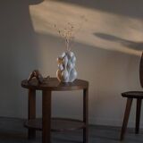 Modern Danish, Lacquered Beech Side Table, Fritz Hansen, "Model 1535", 1940s