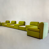 Vintage Bohemian modular sofa 'Tetris'