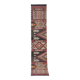 Vintage Turkish hallway rug 77x387 cm