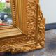Miroir bois et stuc doré 19 ème