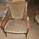 Rattan cane sofa and armchair circa 1970