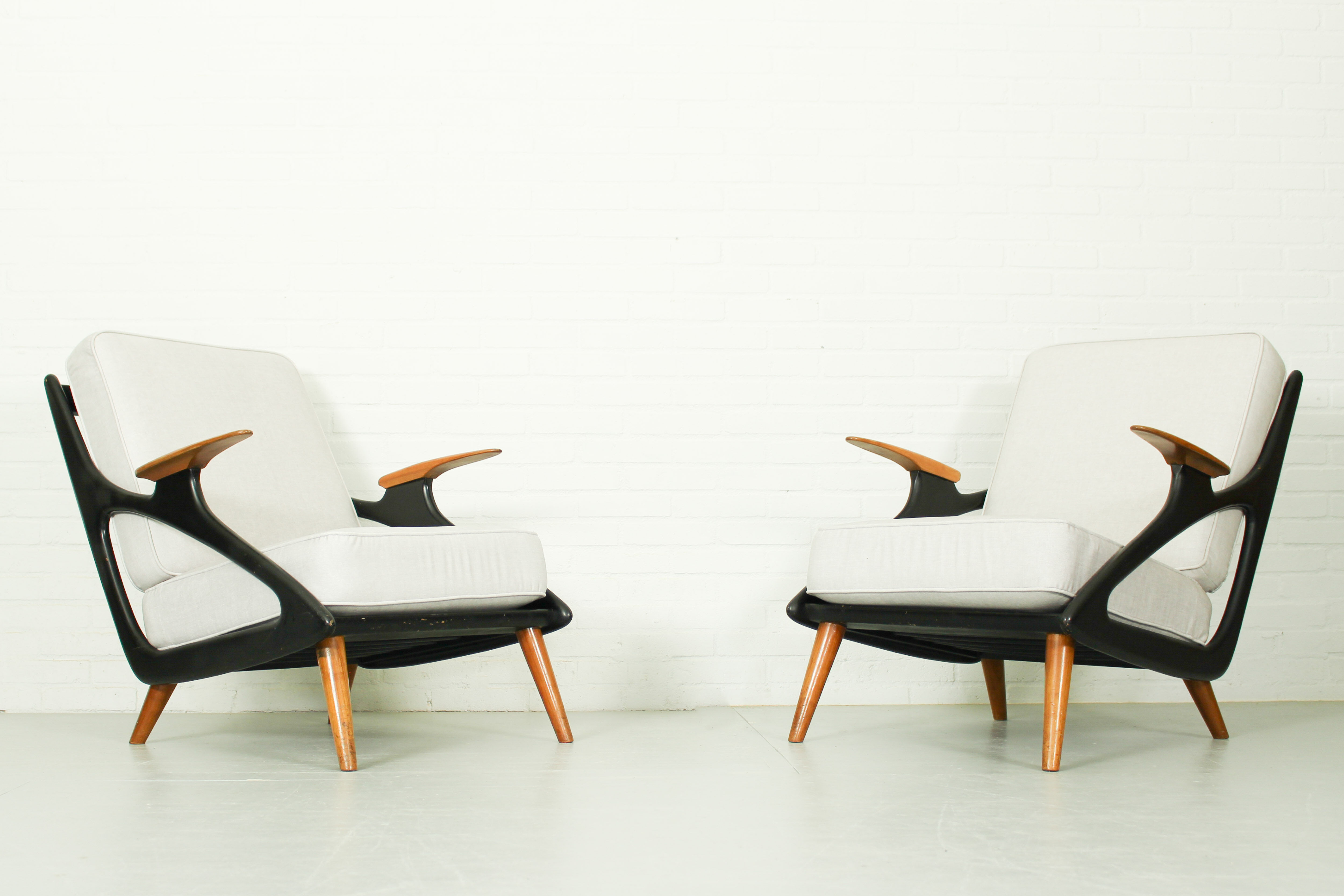 Living Room Set by Spruij Holland, 1954, Set of 3