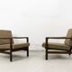 Vintage armchairs B-7522 designed by Zenon Bączyk, Poland, 1960s, set of 2