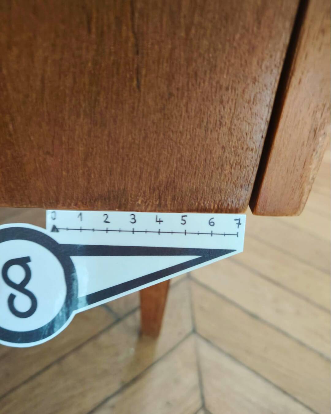 Enfilade vintage rénovée, années 60