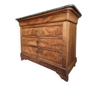 Commode française ancienne - gris