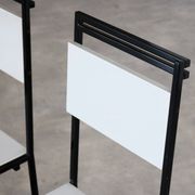 5 chaises de salle à manger, années 1960