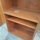 Pair of vintage column bookshelves from the 60s-70s Scandinavian style.