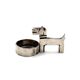 Art Deco silver-plated Ric & Mac small ashtray, Edouard Marcel Sandoz, Gall