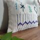 Coussin kilim marocain ethnique