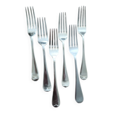 6 silver-plated forks