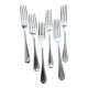 6 silver-plated forks