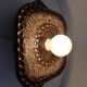 German Pop Art ceramic wall lamps, 1970s, set of 2