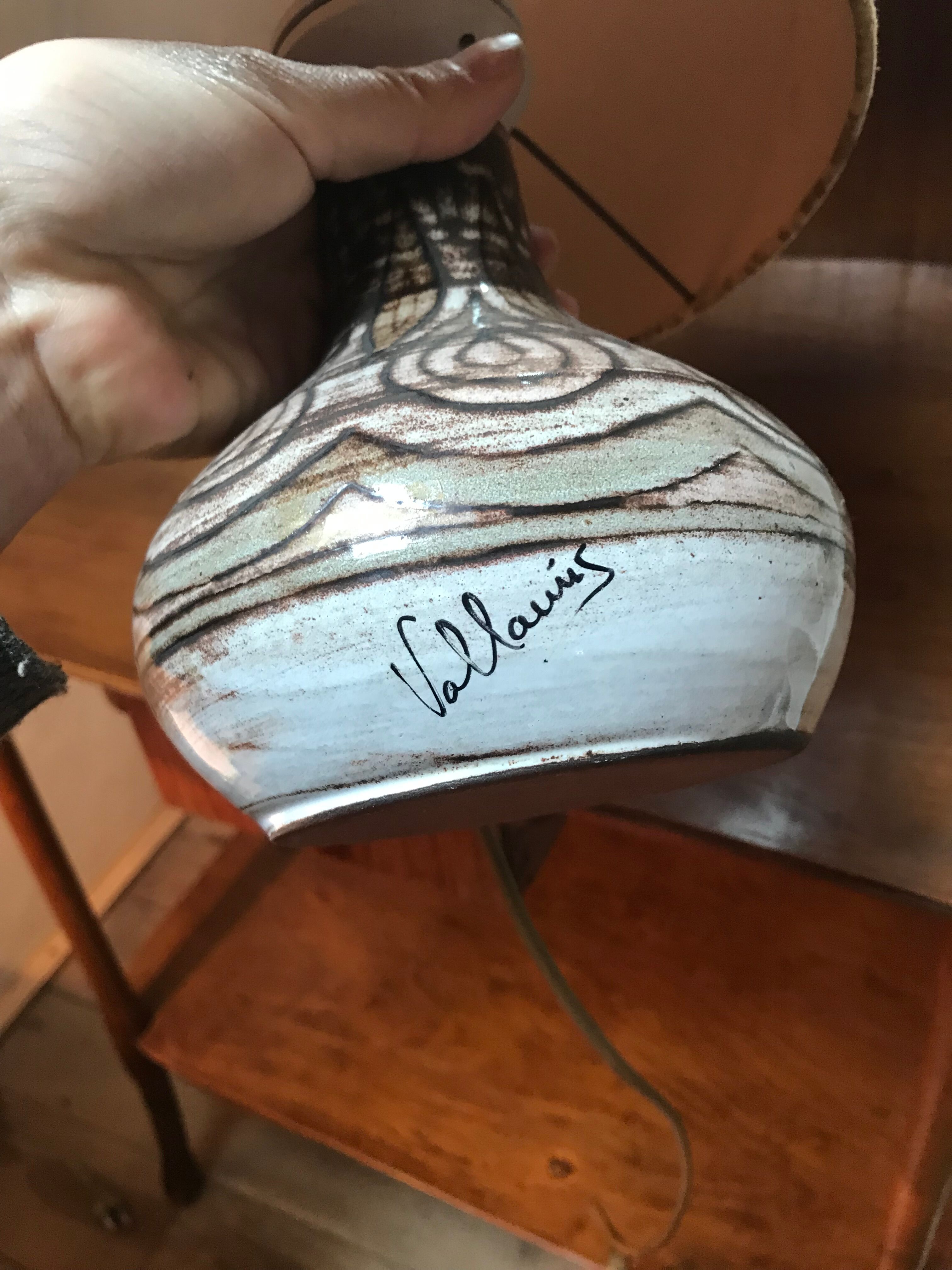 Ceramic lamp Vallauris
