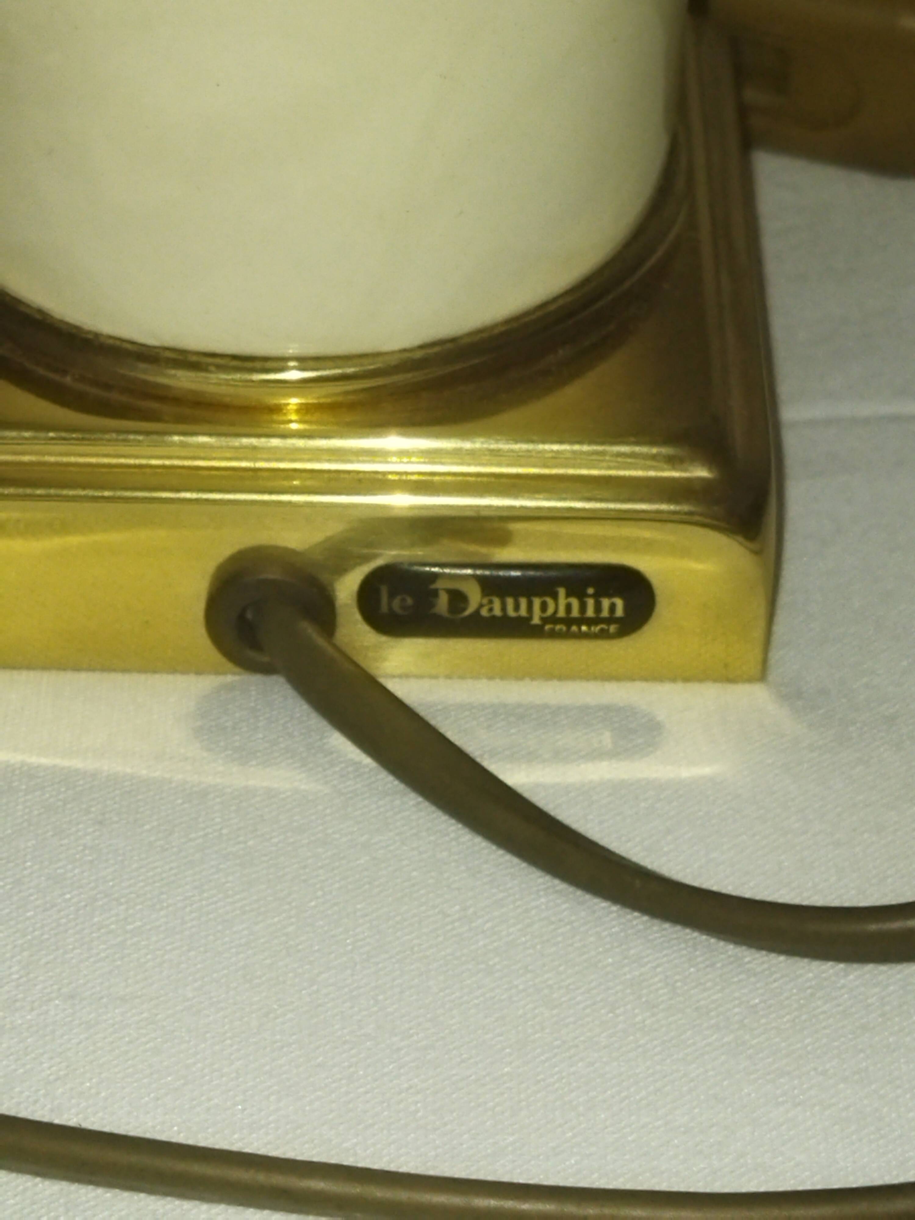 Vintage living room lamp "The Dolphin"